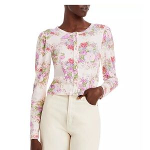 LoveShackFancy
Jonah Crop Cardigan Top